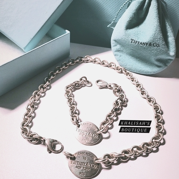 Authentic Return to Tiffany & Co Necklace STERLING SILVER 925 in Excellent Cond - Picture 11 of 15